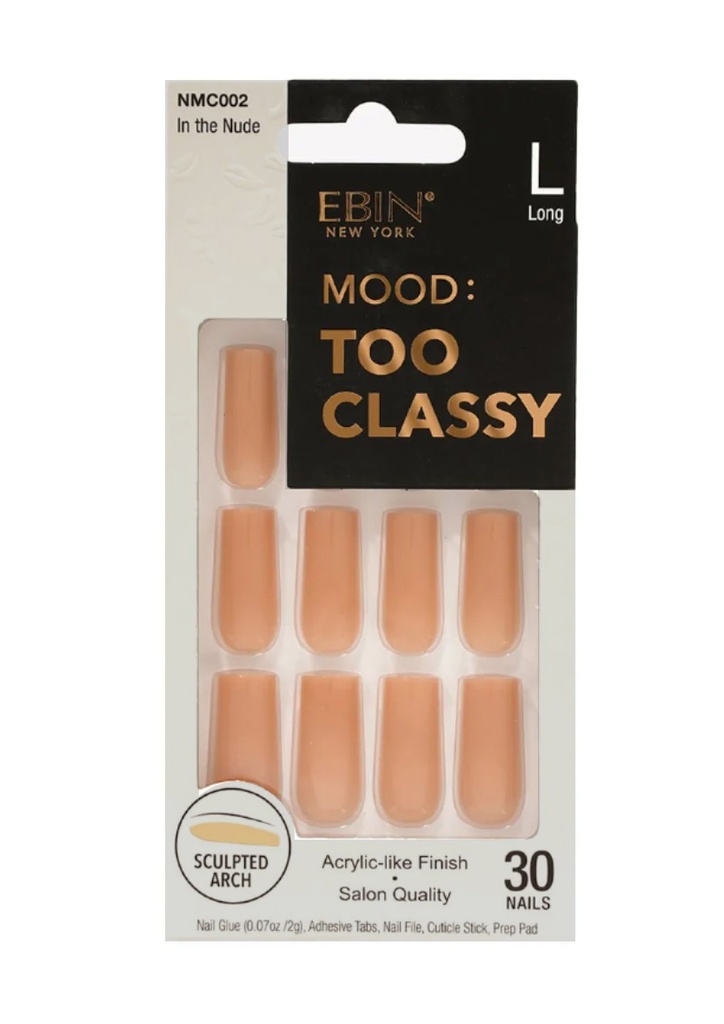 Ebin Nail Mood: Too Classy - In the Nude #NMC002 (L)