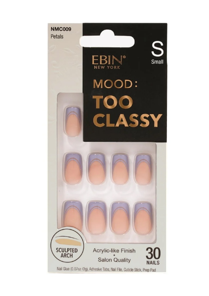 Ebin Nail Mood: Too Classy - Petals #NMC009 (S)