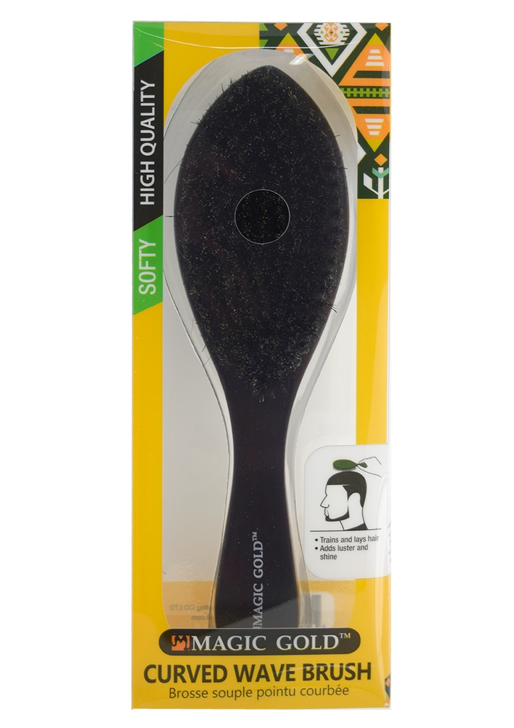 Magic Gold Wave Brush -Curved [soft] #WBR001S(=#6809) -pc