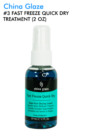 China Glaze Fast Freeze Quick Dry Treatment (2oz)