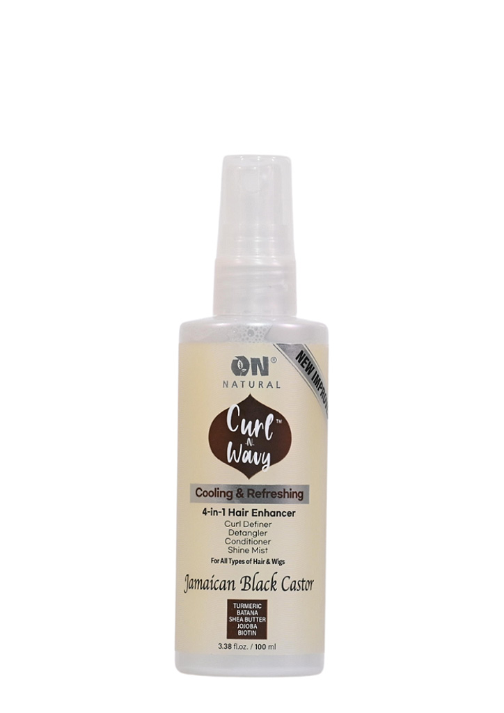 Next Image ON Curl-n-Wavy 4-In-1 Hair Enhancer -Jamaican Black Castor (3.38 oz) #63B