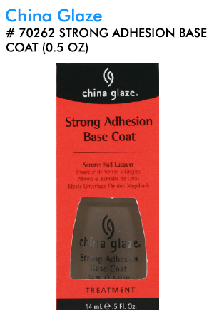 China Glaze Strong Adhesion Base Coat (0.5oz)