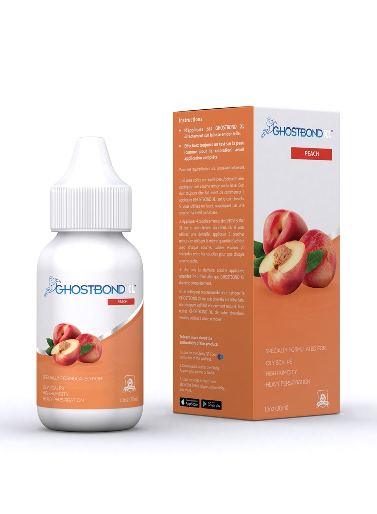 Ghost Bond Hair Bonding Glue -Peach (1.3 oz) #13
