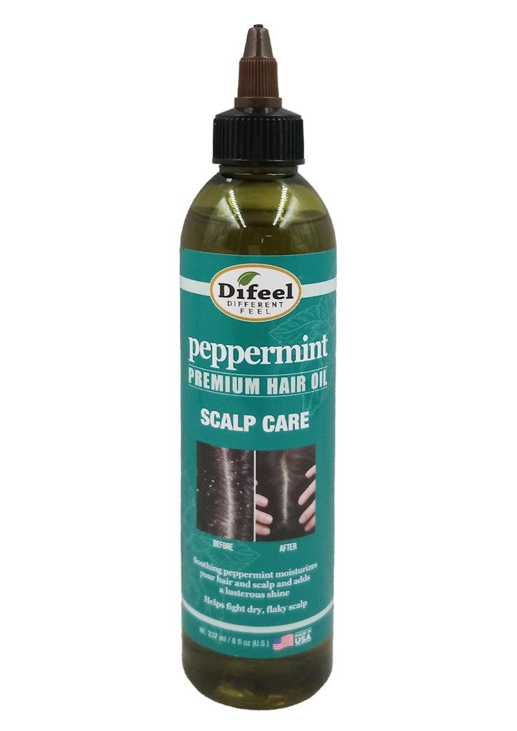 Difeel Peppermint Premium Sclap Care Hair Oil (8 oz) #258
