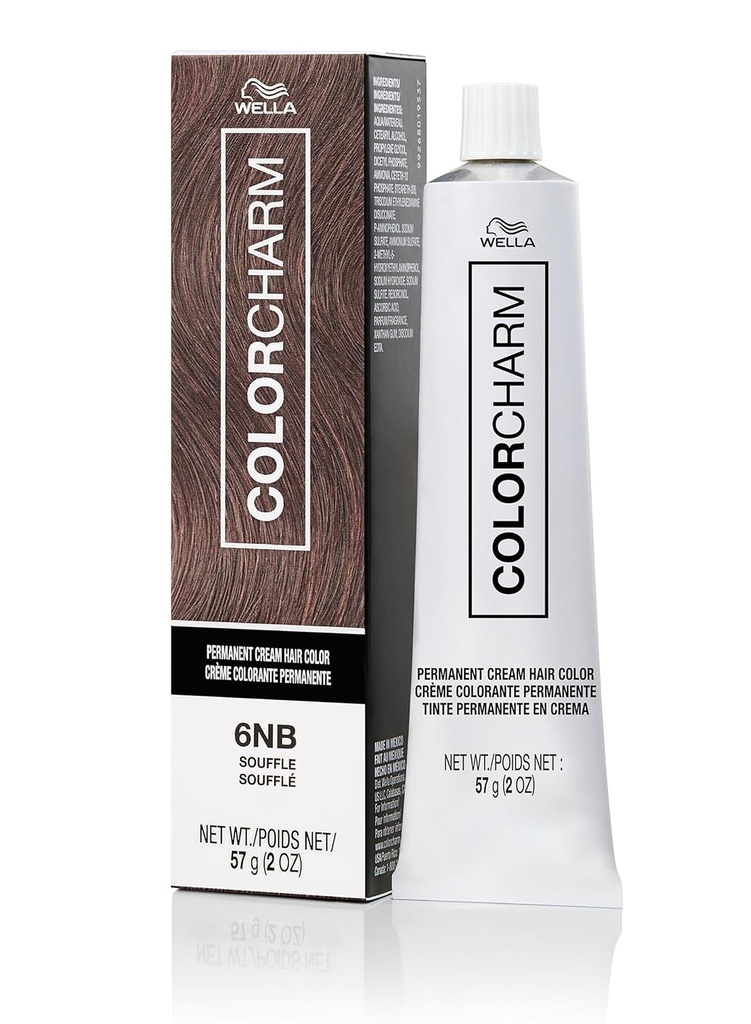 Wella Color Charm Crème Hair Color #6NB (Souffle) -pc