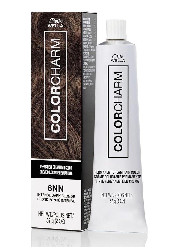 Wella Color Charm Crème Hair Color #6NN (Intense Dark Blonde) -pc