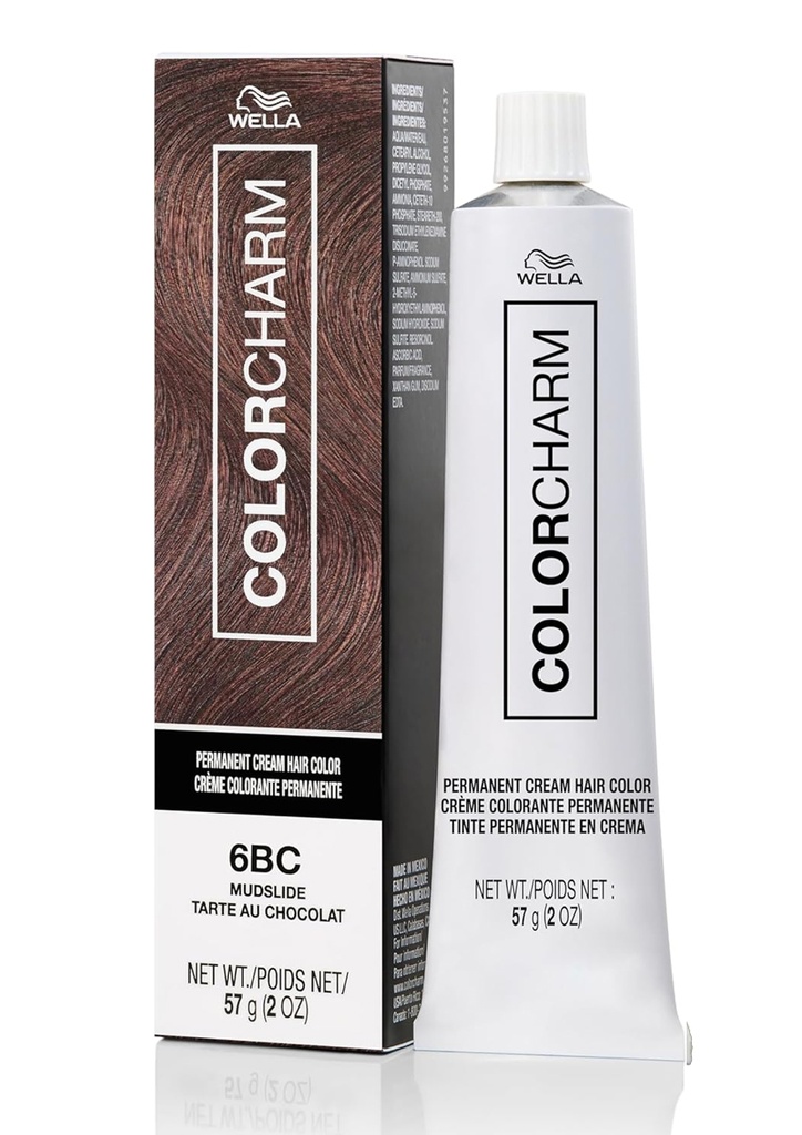 Wella Color Charm Crème Hair Color #6BC (Mudside Chocolat) -pc