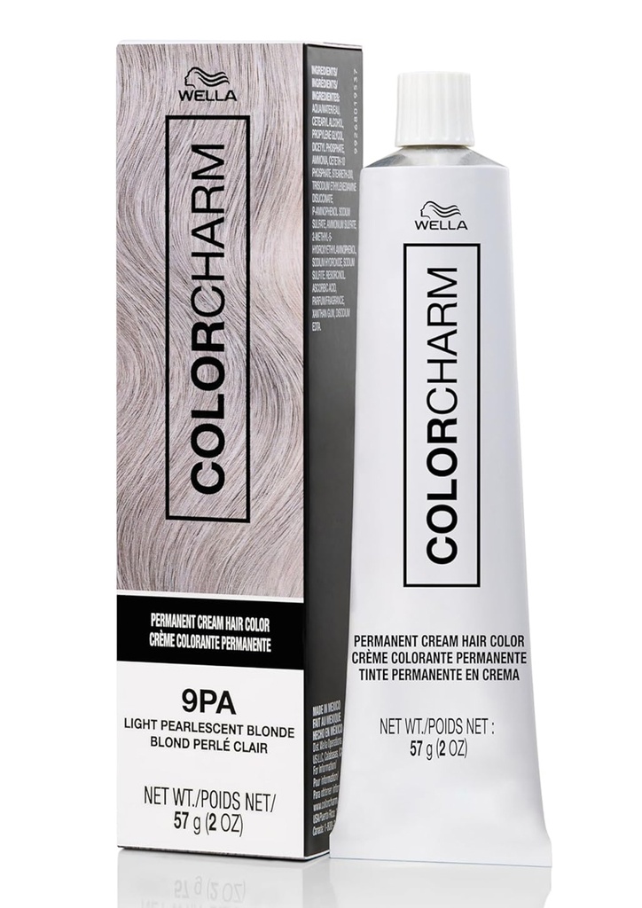 Wella Color Charm Crème Hair Color #9PA (Light Pearlecent Blonde) -pc