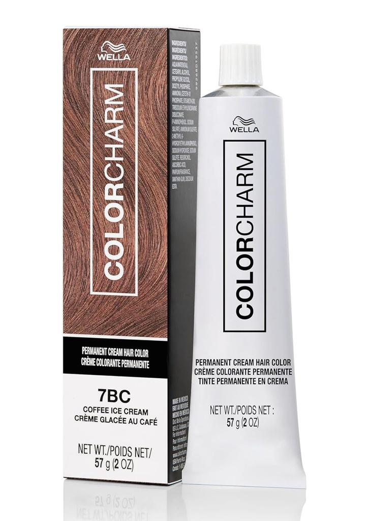 Wella Color Charm Crème Hair Color #7BC (Coffee Ice Cream) -pc
