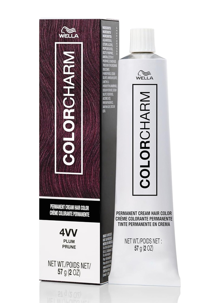 Wella Color Charm Crème Hair Color #4VV (Plum) -pc