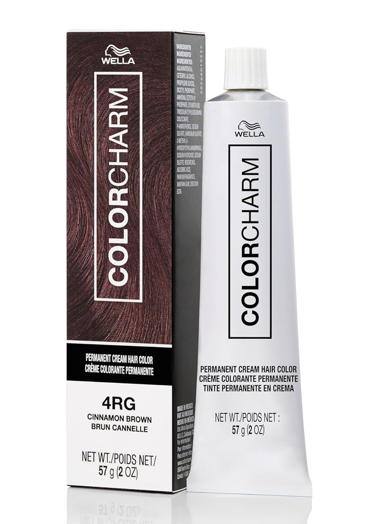 Wella Color Charm Crème Hair Color #4RG (Cinnamon Brown) -pc