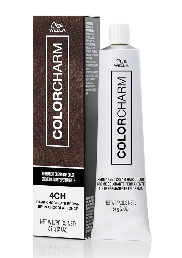 Wella Color Charm Crème Hair Color #4CH (Dark Chocolate) -pc