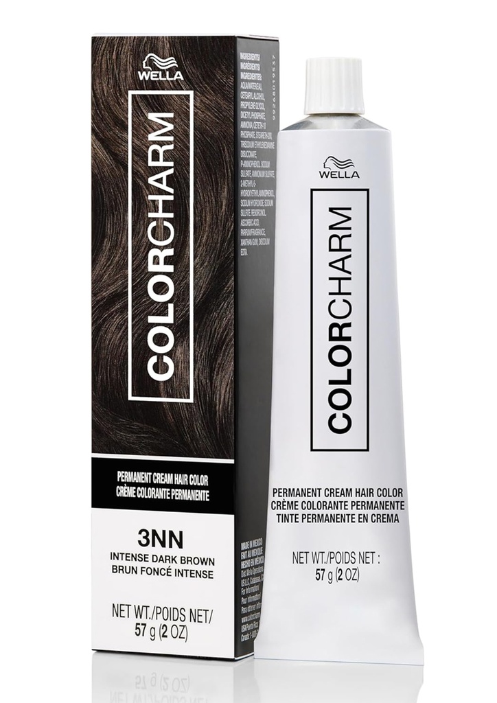 Wella Color Charm Crème Hair Color #3NN (Intense Dark Brown) -pc