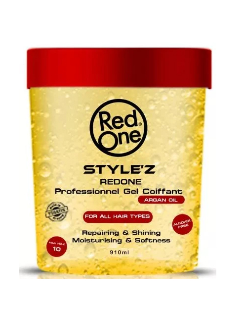 Red One Style'z Hair Gel -Argan Oil (910 ml) #49