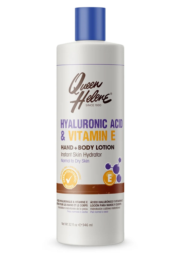 Queen Helene Hyaluronic Acid & Vitamin E Lotion (32 oz) #87