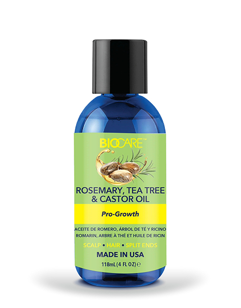 BIOCARE Rosemary, Tea Tree & Castor Hair Oil (4 oz) #23
