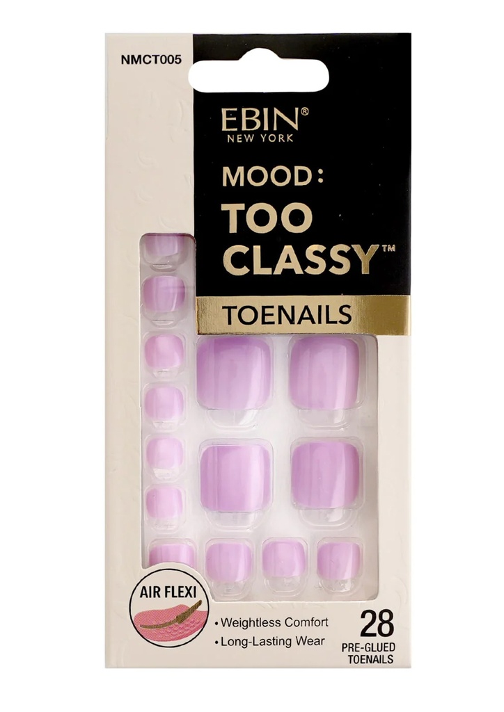 Ebin Nail Mood: Too Classy Toe Nails -005 #NMCT005