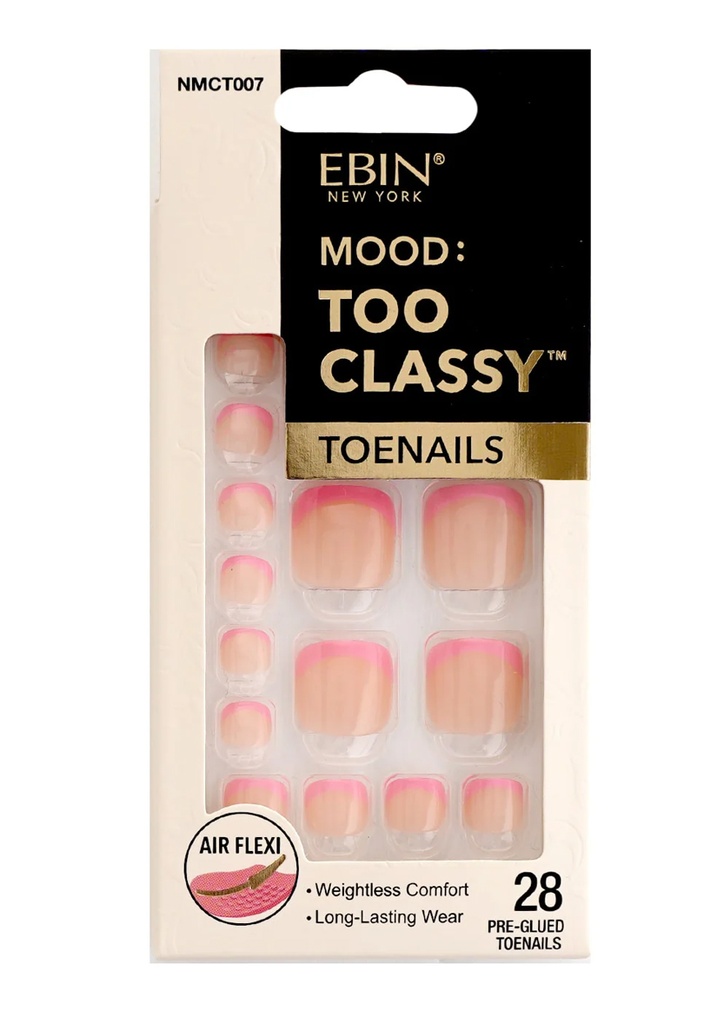 Ebin Nail Mood: Too Classy Toe Nails -007 #NMCT007