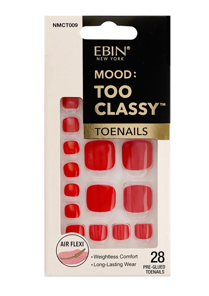 Ebin Nail Mood: Too Classy Toe Nails -009 #NMCT009
