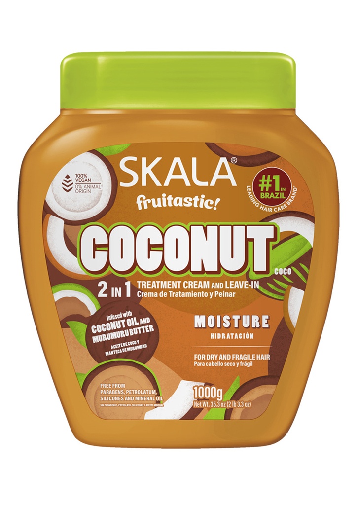 SKALA Coconut 2 in 1 Theatment Cream/Leave-In (35.2 oz) #35