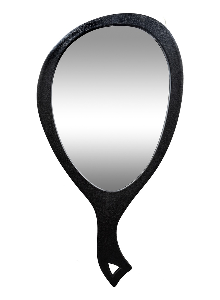 Eden X-LG Tear Shape Mirror #08545 Black (8¼”x11.5”) -pc