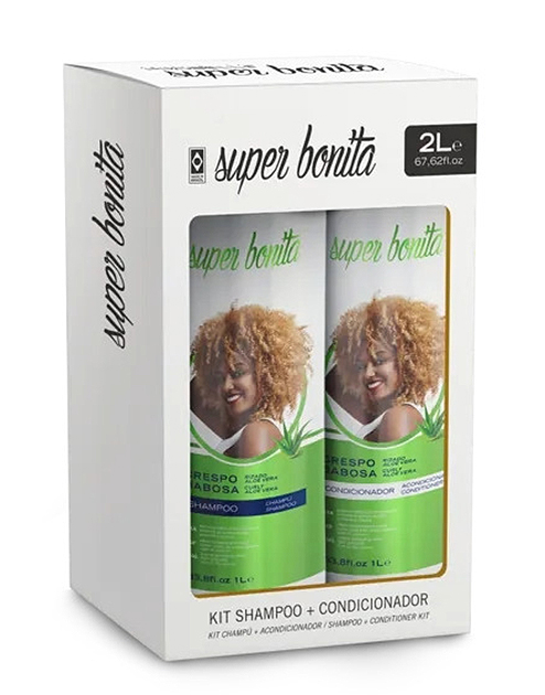 PROBELLE Super Bonita Kit Shampoo+Cond -Babosa (2 L) #10
