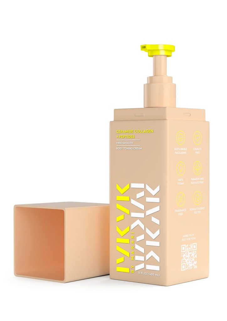 IYKYK Ceramide Collagen+Peptides Body Toning Cream (15 oz) #93