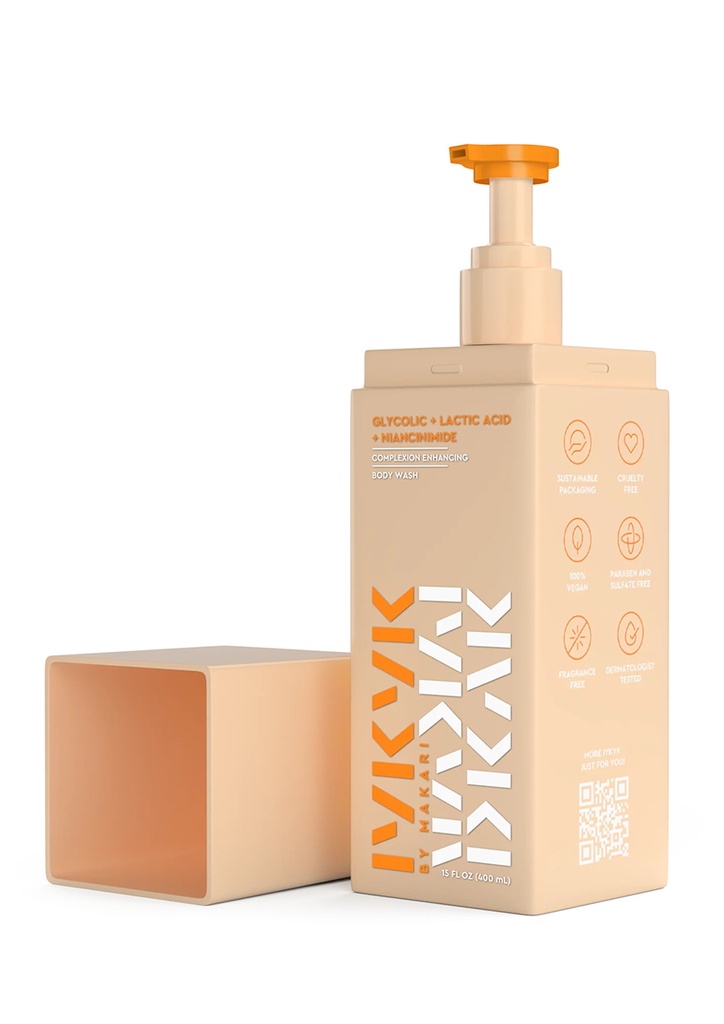 IYKYK Glycolic+Lactic Acid+Niancinimide Body Wash (15 oz) #96