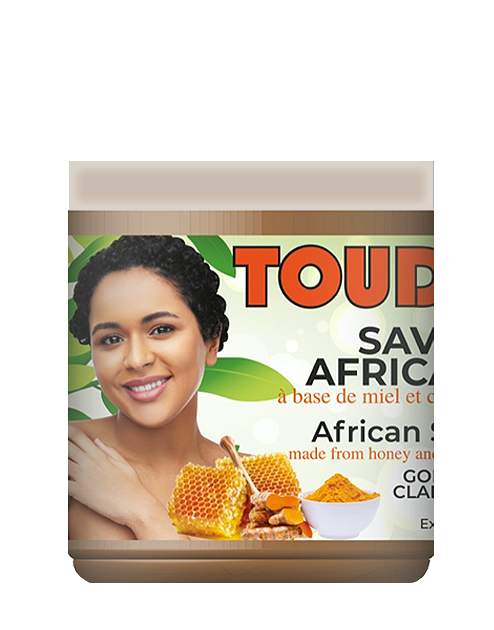 TOUDY African Soap with Honey & Curcuma (670 g) #1