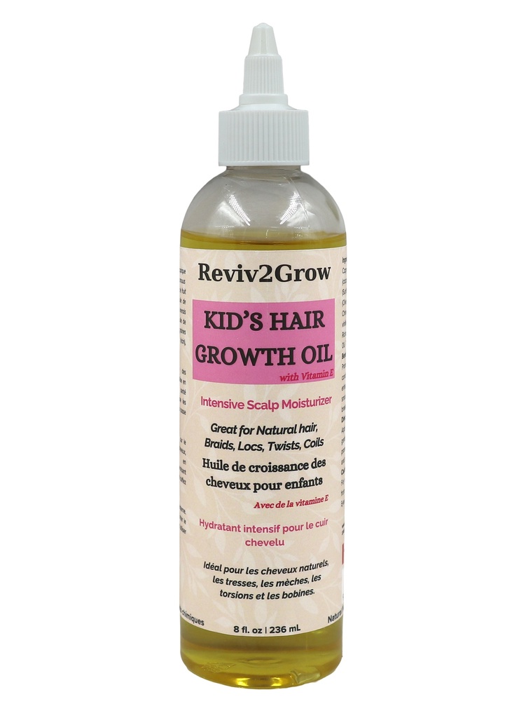 Reviv2Grow Kid's Hair Growth Oil with Vitamin E (8 oz) #5
