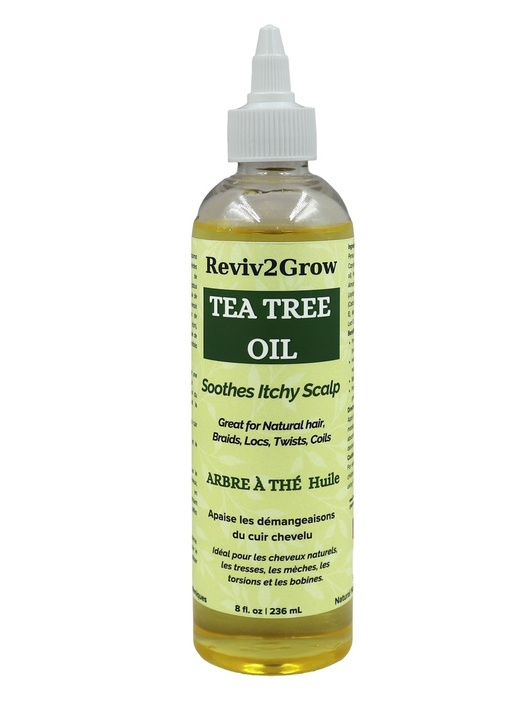 Reviv2Grow Tea Tree Oil -Shoothes Itchy Scalp (8 oz) #7