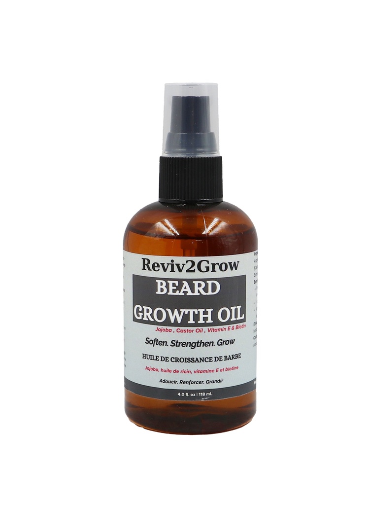 Reviv2Grow Beard Growth Oil with Vitamin E & Biotin (4 oz) #9