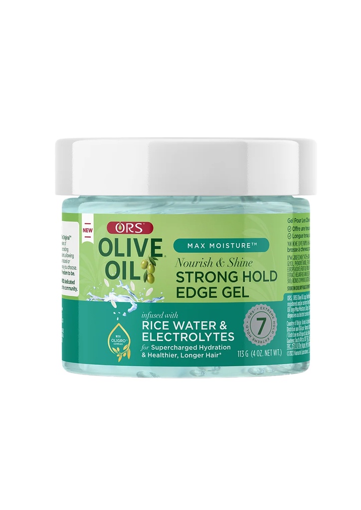 Organic Root Olive Oil Strong Hold Edge Gel (4 oz) #220