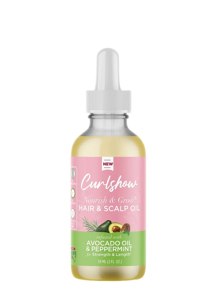 Organic Root Olive Oil Curlshow Hair & Scalp Oil (2 oz) #225
