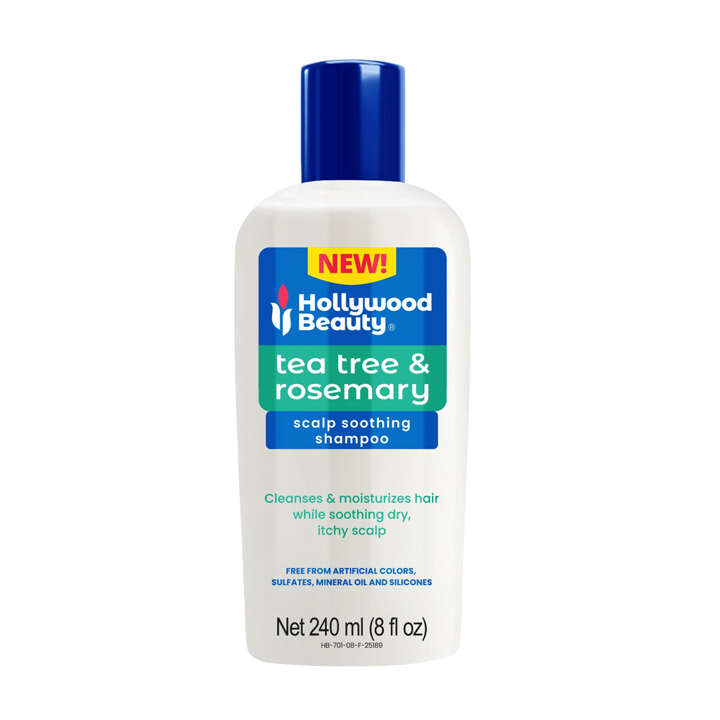 Hollywood Beauty Tea Tree & Rosemary Scalp Soothing Shampoo (8 oz) #106