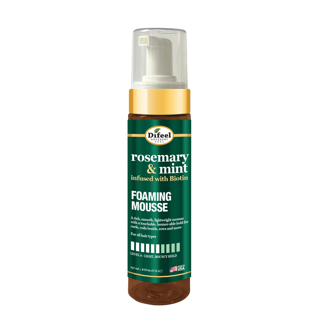 Difeel Rosemary & Mint Foaming Mousse (8 oz) #269