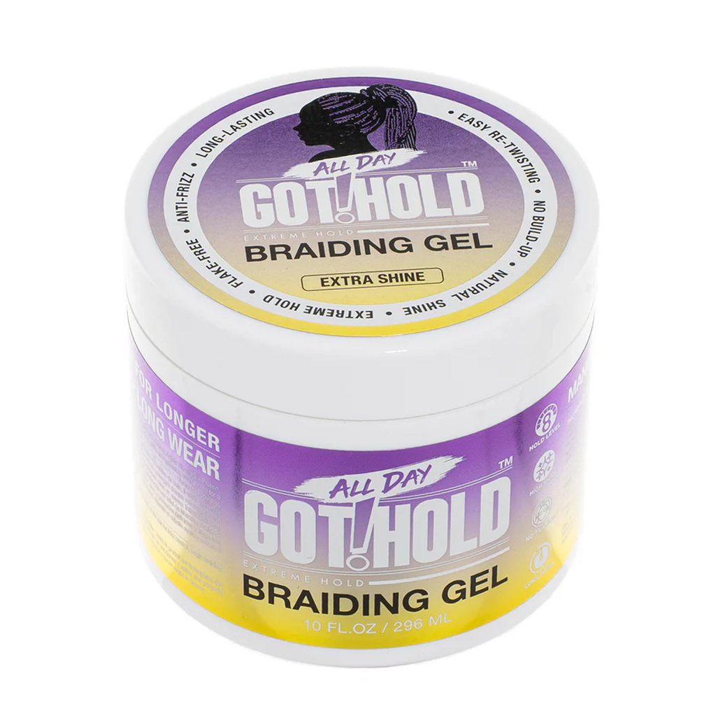 EBIN AllDay Got!Hold Braiding Gel -Extra Shine (10 oz) #331