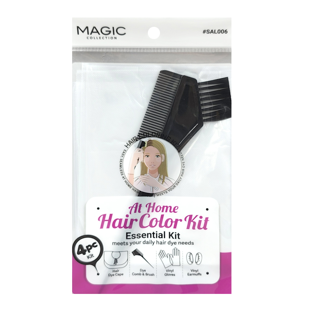 Magic 4pcs At Home Hair Color Kit #SAL006 -dz