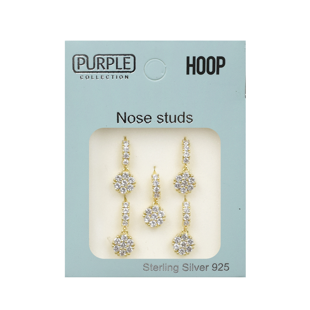 Nose Ring Hoop #NRI3030 -PK