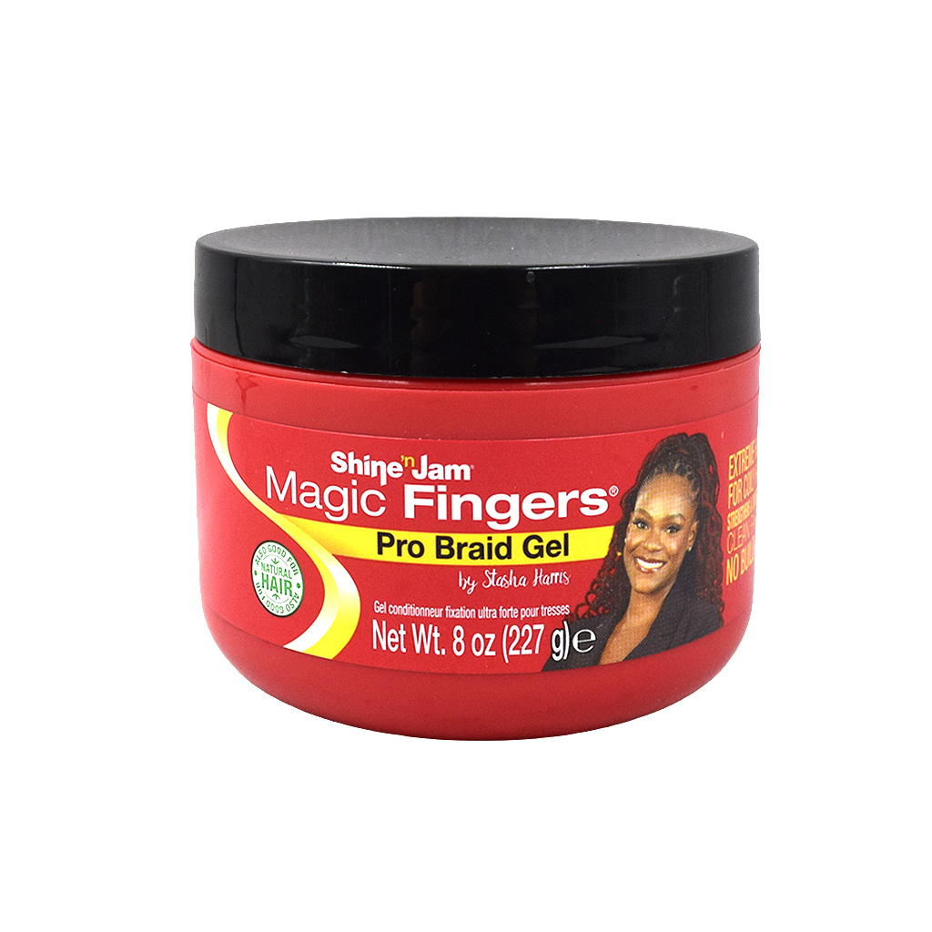 Ampro Shine-n-Jam Magic Fingers Pro Braid Gel (8 oz) #112