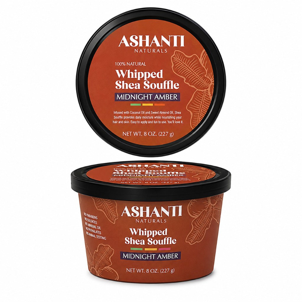 Ashanti Whipped Shea Souffle - Midnight Amber (8 oz) #11