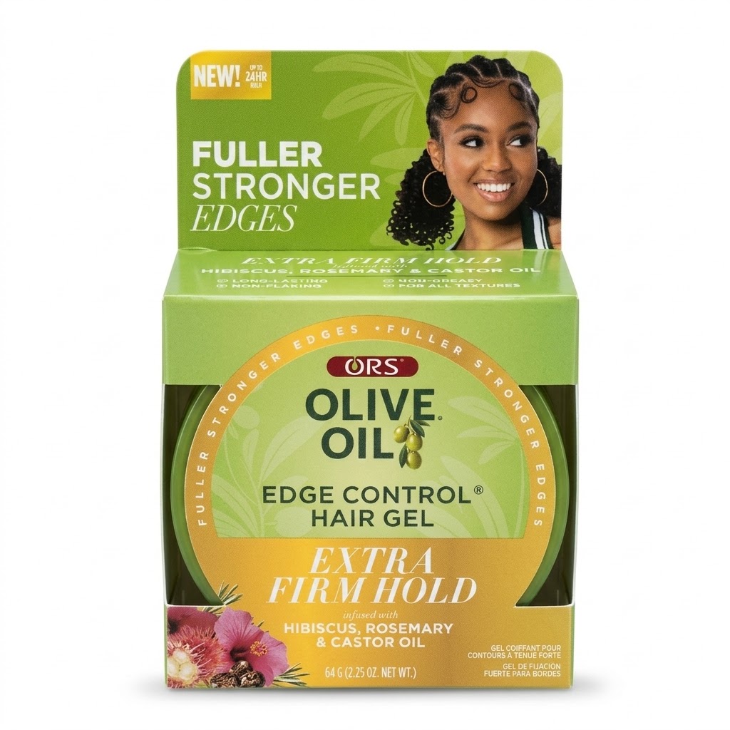 Organic Root Olive Oil Edge Control Hair Gel (2.25 oz) #244