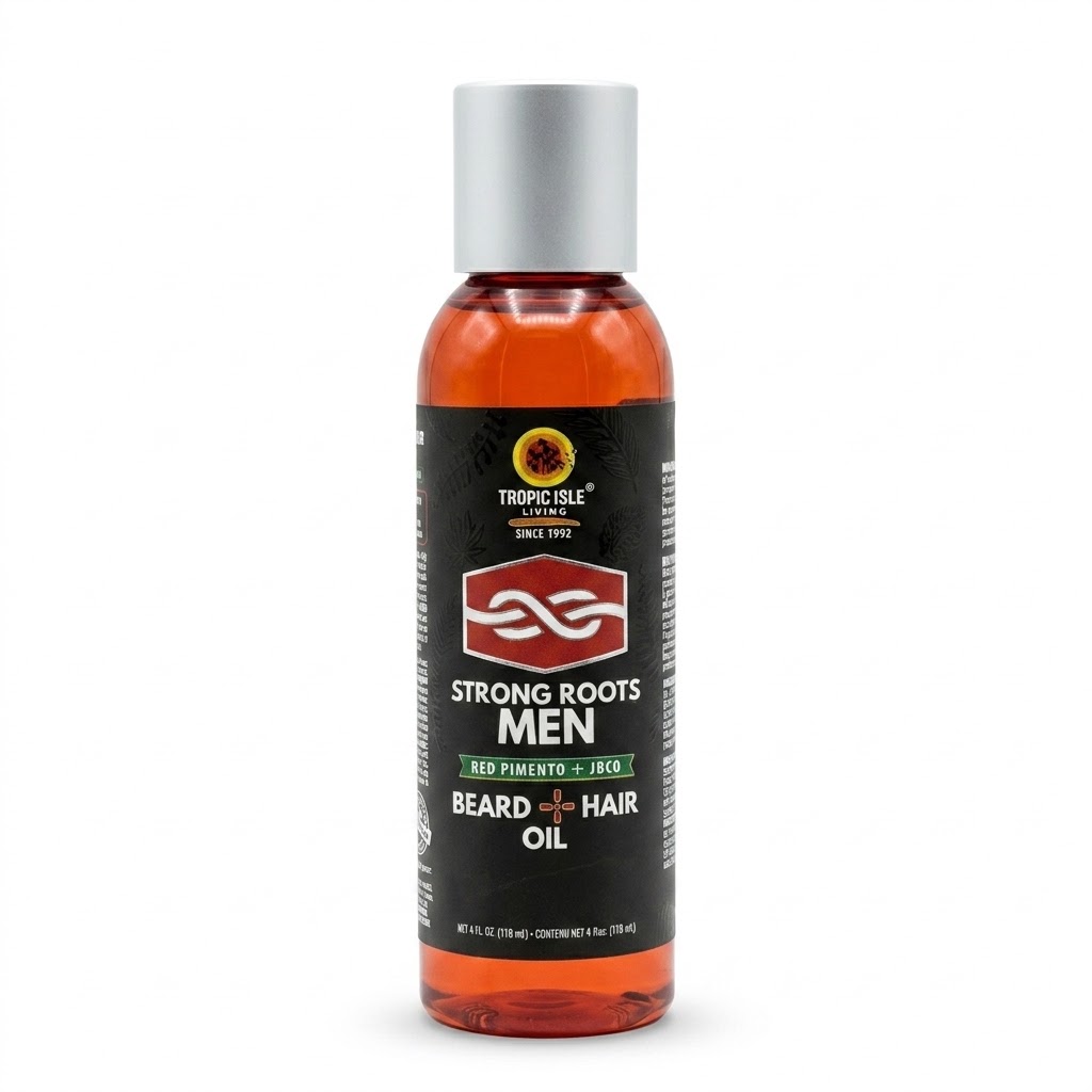 Tropic Isle Strong Roots Men Beard + Hair Oil (4 oz) #54