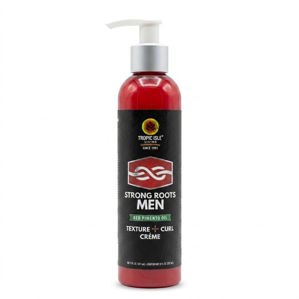 Tropic Isle Strong Roots Men Texture + Curl Creme (8 oz) #58