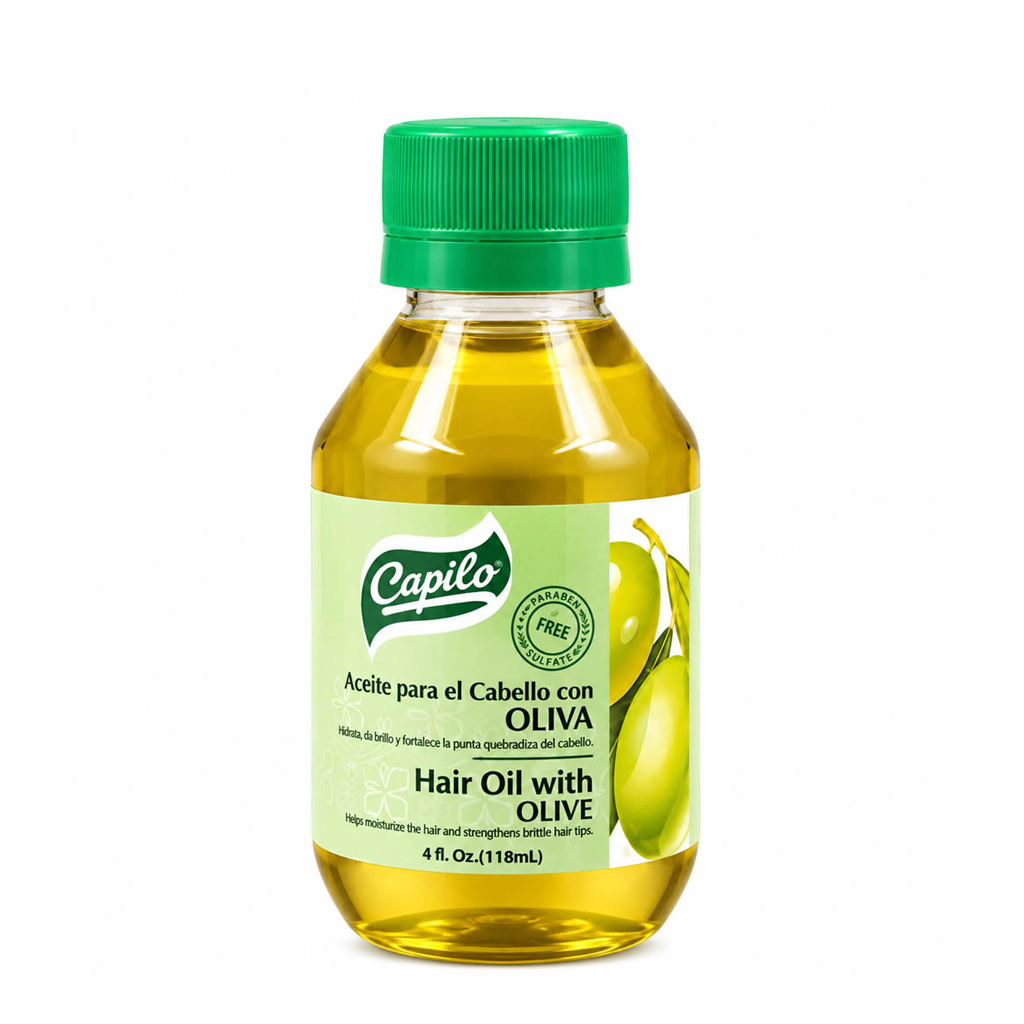 Capilo Hiar Oil with Olive Oil (4 oz) #6