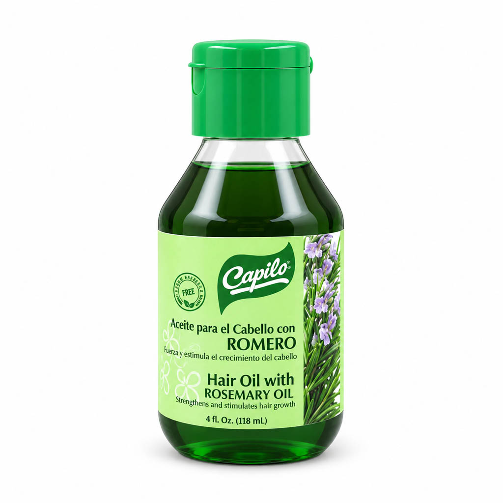 Capilo Hiar Oil with Rosemary Oil (4 oz) #7