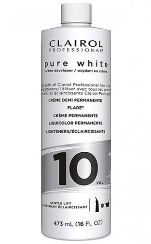 Clairol Pure White Creme Developer-10Vol(16oz) #25