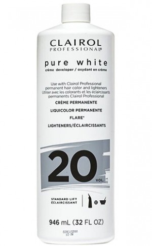 Clairol Pure White Creme Developer-20Vol(32oz) #33