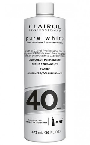 Clairol Pure White Creme Developer-40Vol(16oz) #28