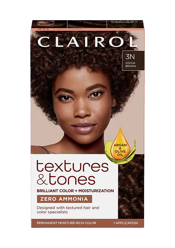 Clairol Textures & Tones #3N Cocoa Brown